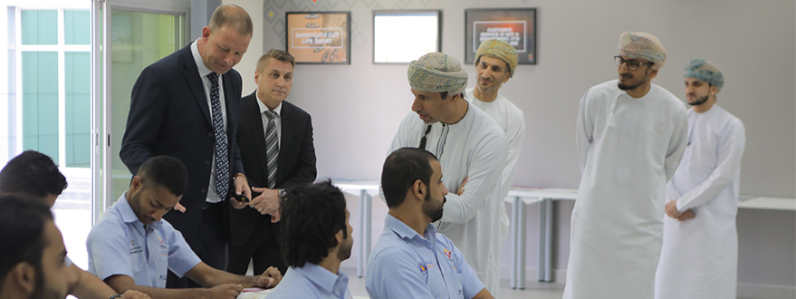 His Excellency, Salim Bin Nasser Bin Said Al-Aufi, is Given a Warm Welcome at TPO-7.jpg